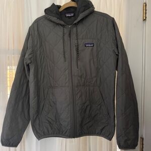 Patagonia Mens Diamond Quilted Bomber Hoody Size M